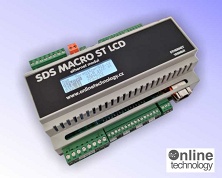SDS MACRO LCD DIN ST LAN Kontroler