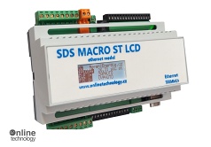 SDS MACRO LCD DIN ST LAN Kontroler