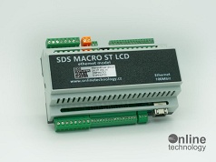 SDS MACRO LCD DIN ST LAN Kontroler