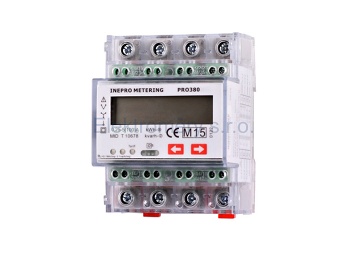Elektroměr PRO380-Mod 0,25-100A ModBus MID
