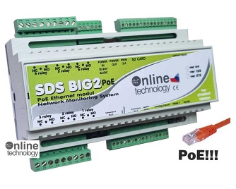 SDS BIG2 64 PoE DINBOX